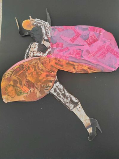 baile-collage-tecnica-mixta-serie-asta-ritual