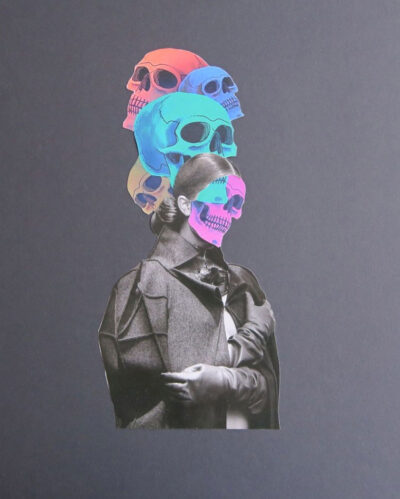 seductora-y-letal-I-collage-mixto-serie-arcano